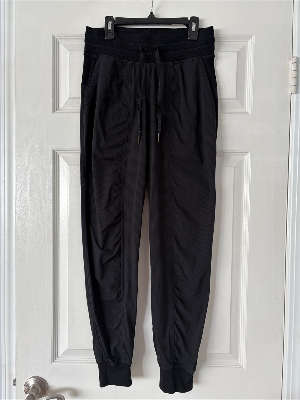 lululemon athletica Black Dance Studio Jogger Pants, Size 4